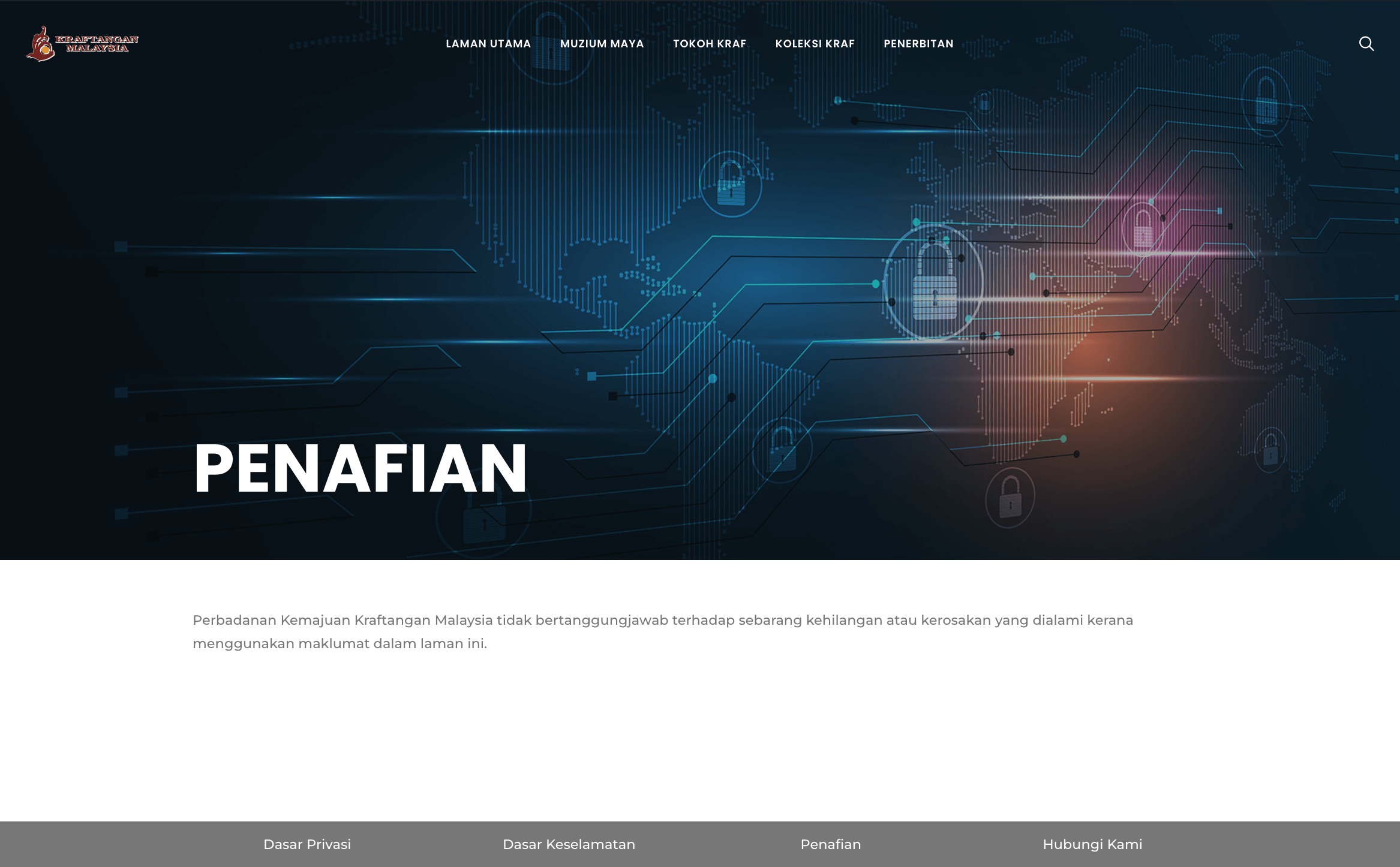 Penafian - Kraftangan